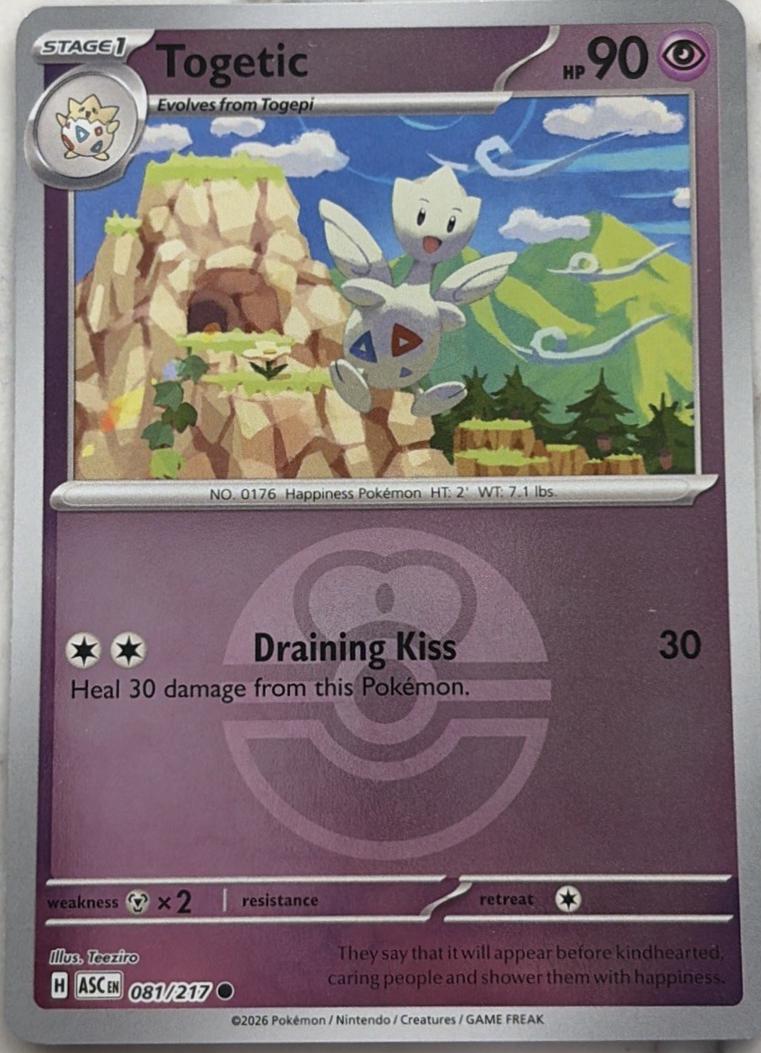 Ascended Heroes Togetic [Ball] Pokémon card